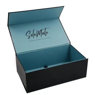 Luxury Premium Black Crocodile Texture Gift Boxes Make