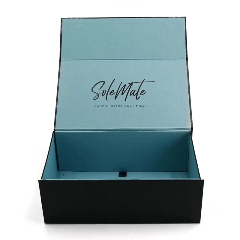 Luxury Premium Black Crocodile Texture Gift Boxes Make