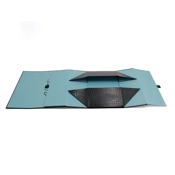 Luxury Premium Black Crocodile Texture Gift Boxes Make