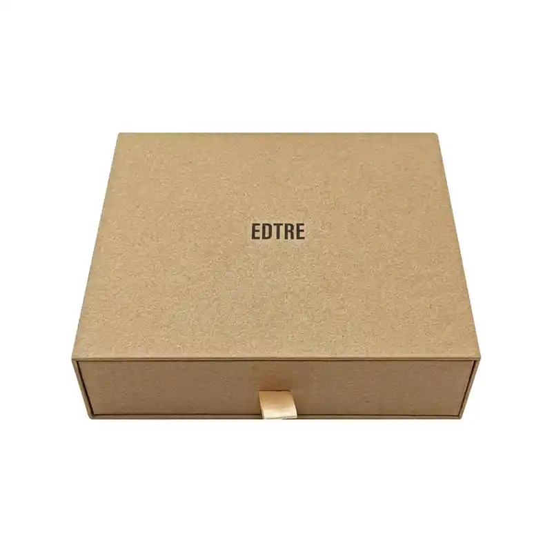 Luxury Printed Fancy Paper Rigid Pull Out Drawer Gift Boxes