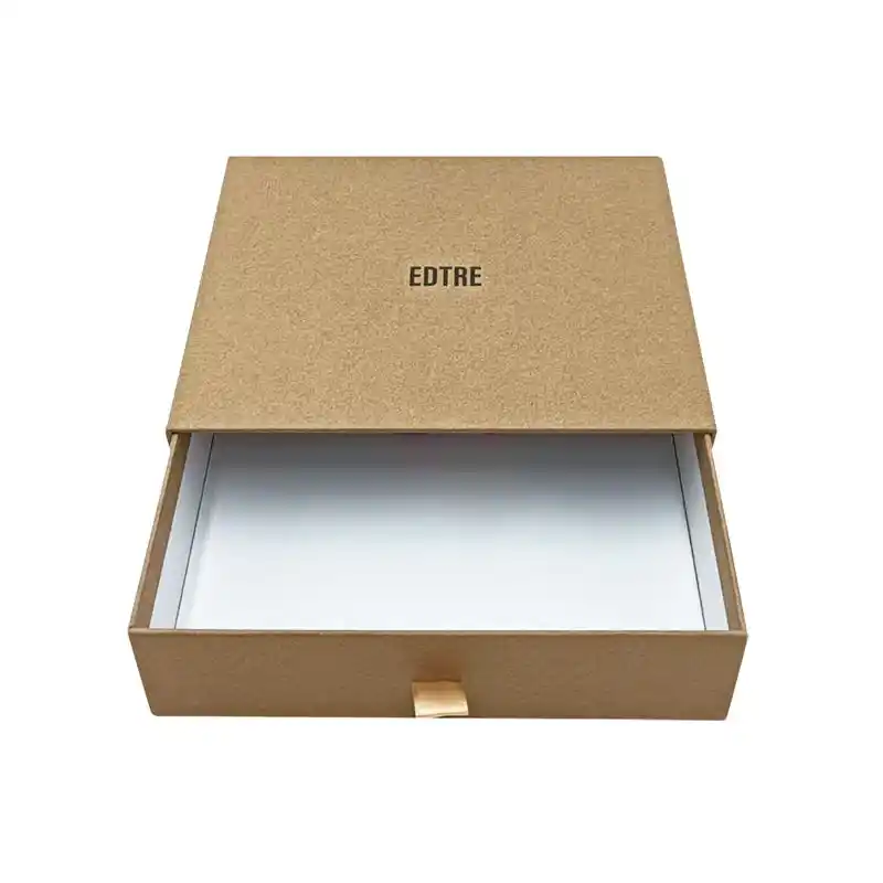 Luxury Printed Fancy Paper Rigid Pull Out Drawer Gift Boxes