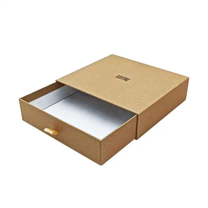 Luxury Printed Fancy Paper Rigid Pull Out Drawer Gift Boxes