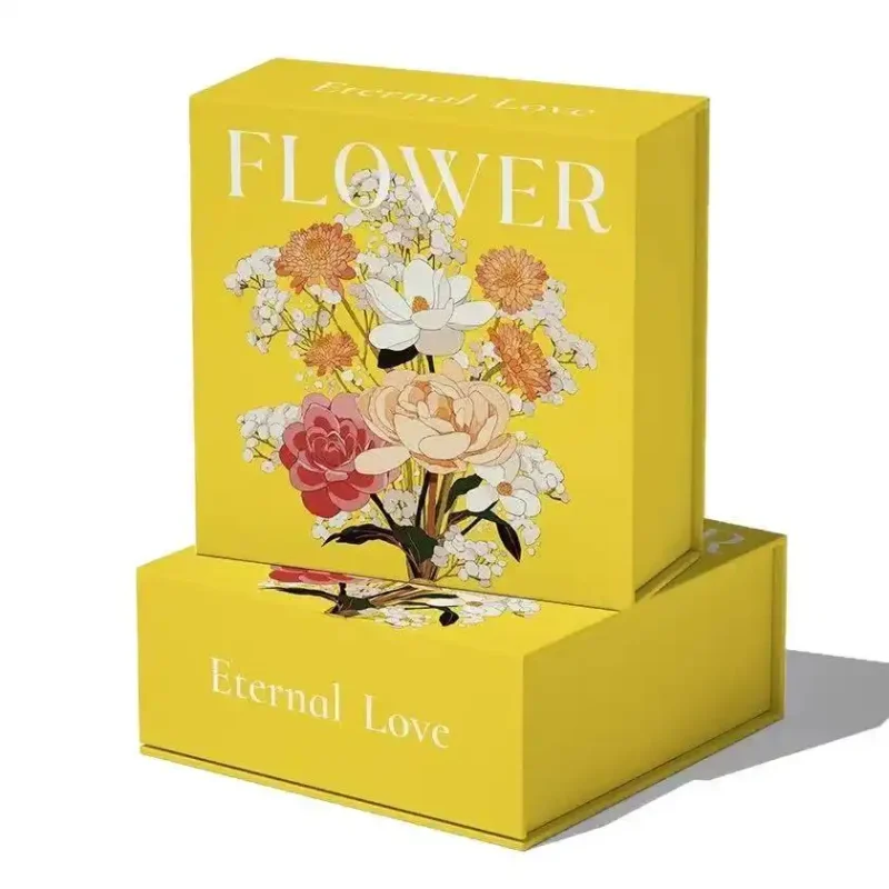 Luxury Recyclable Jewelry Rigid Magnetic Lid Boxes Supplier