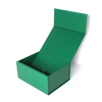Luxury Rigid Packaging Magnetic Closure Foldable Boxes