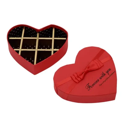 ODM Recycled Heart-Shaped Dessert Chocolate Gift Rigid Boxes