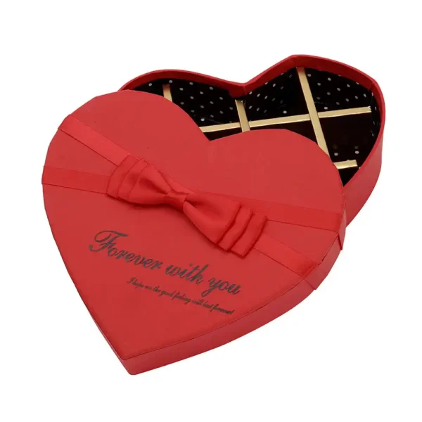 ODM Recycled Heart-Shaped Dessert Chocolate Gift Rigid Boxes