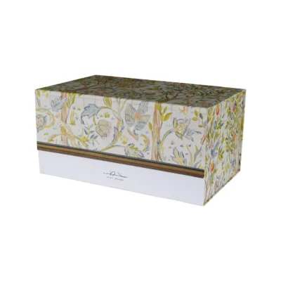OEM Blossom Print Luxury Magnetic Closure Folding Gift Boxes
