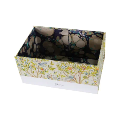 OEM Blossom Print Luxury Magnetic Closure Folding Gift Boxes