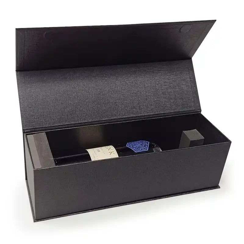 OEM Custom Special Paper Wine Whisky Magnetic Closure Boxes