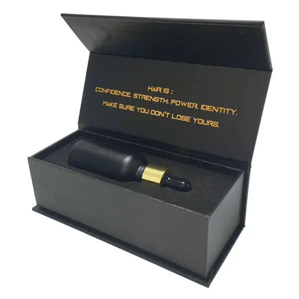 OEM Elegant Custom Print Gold Foil Logo Cosmetic Paper Boxes