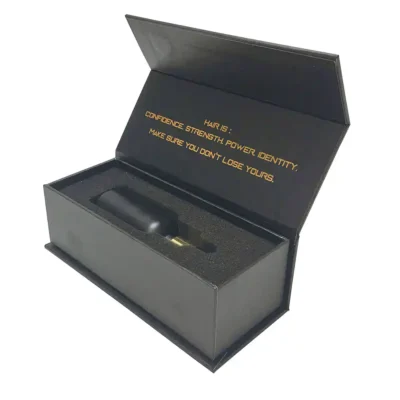 OEM Elegant Custom Print Gold Foil Logo Cosmetic Paper Boxes