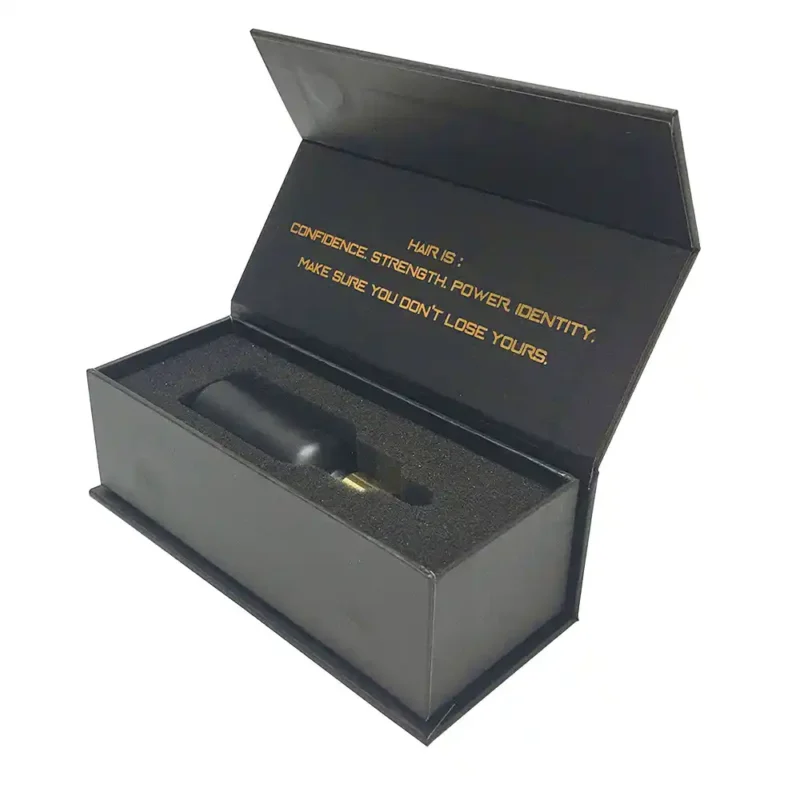 OEM Elegant Custom Print Gold Foil Logo Cosmetic Paper Boxes
