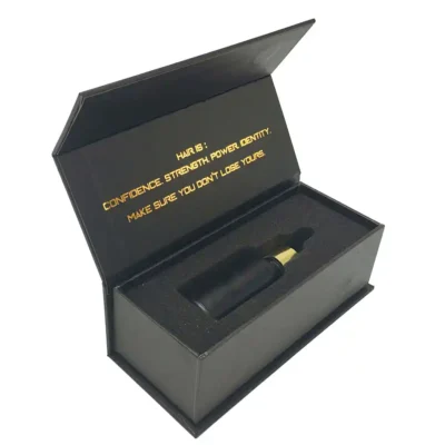 OEM Elegant Custom Print Gold Foil Logo Cosmetic Paper Boxes