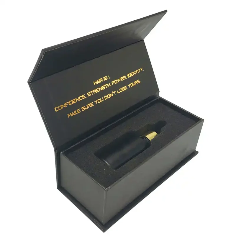 OEM Elegant Custom Print Gold Foil Logo Cosmetic Paper Boxes