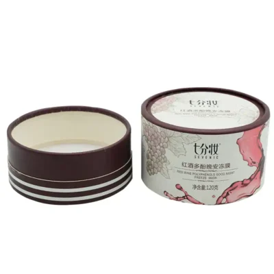 OEM Paper Tube Packaging for Cosmetics Facial Mask Cream