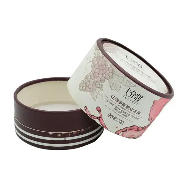 OEM Paper Tube Packaging for Cosmetics Facial Mask Cream