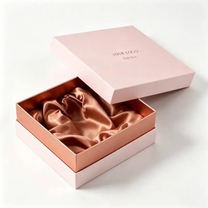OEM Rectangle Rigid Lid and Base Boxes for Cosmetics Jewelry
