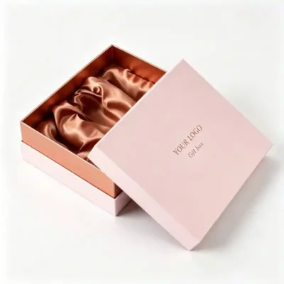 OEM Rectangle Rigid Lid and Base Boxes for Cosmetics Jewelry