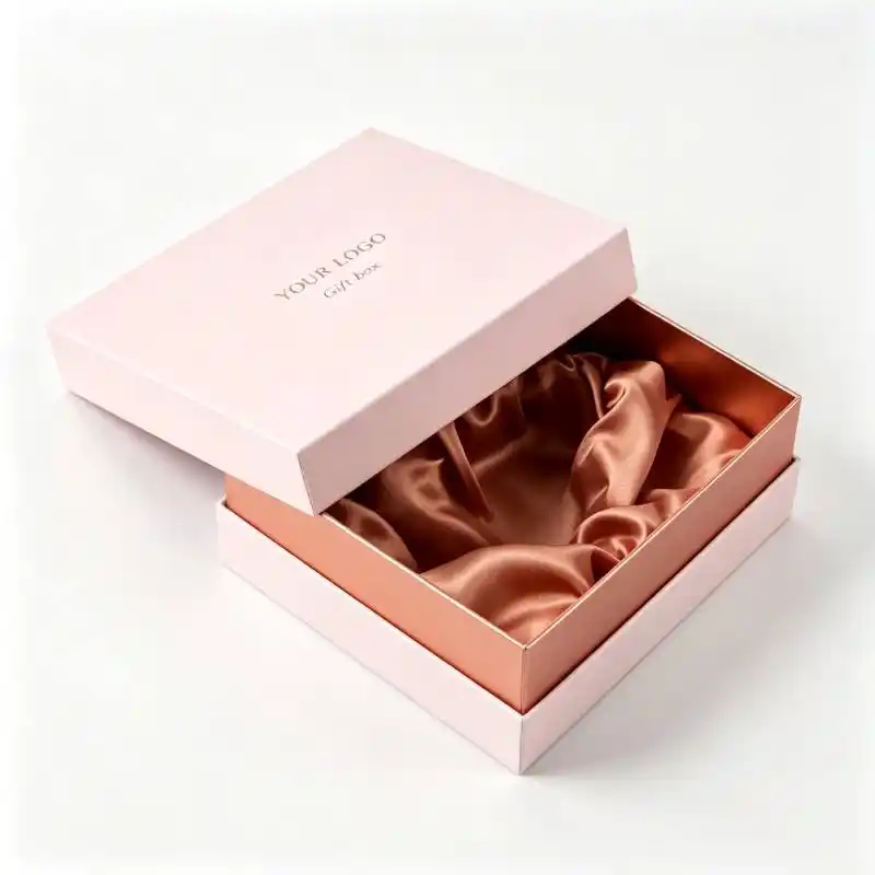 OEM Rectangle Rigid Lid and Base Boxes for Cosmetics Jewelry