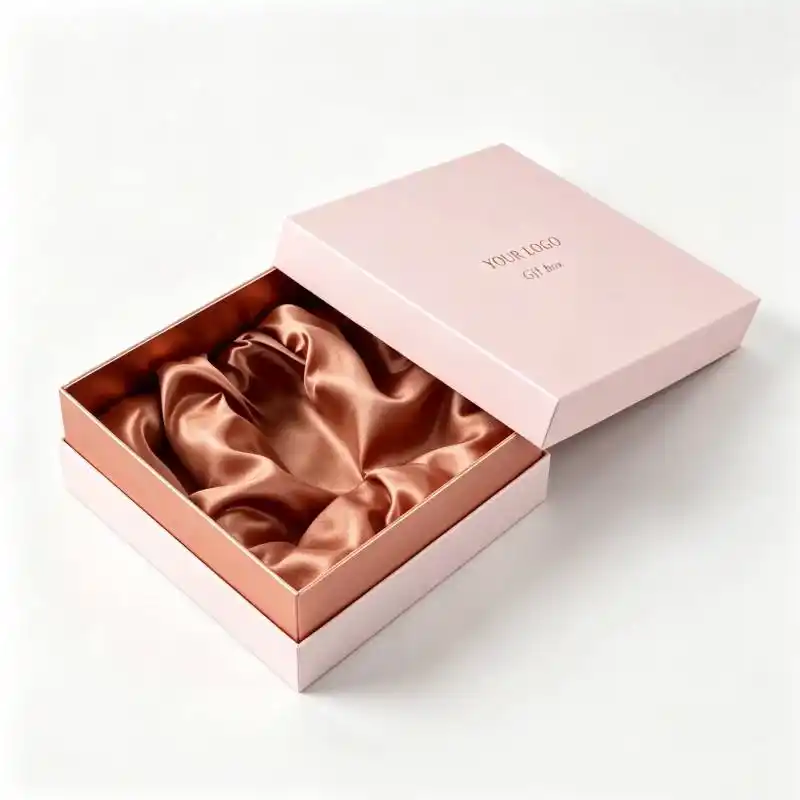 OEM Rectangle Rigid Lid and Base Boxes for Cosmetics Jewelry