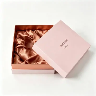 OEM Rectangle Rigid Lid and Base Boxes for Cosmetics Jewelry