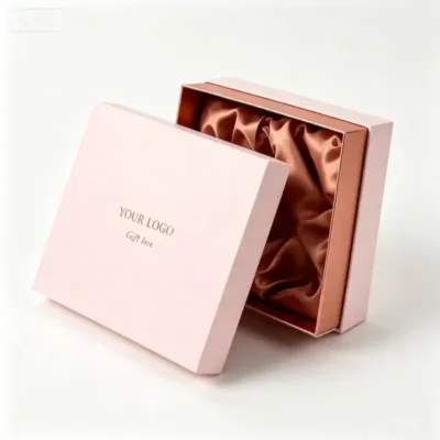 OEM Rectangle Rigid Lid and Base Boxes for Cosmetics Jewelry