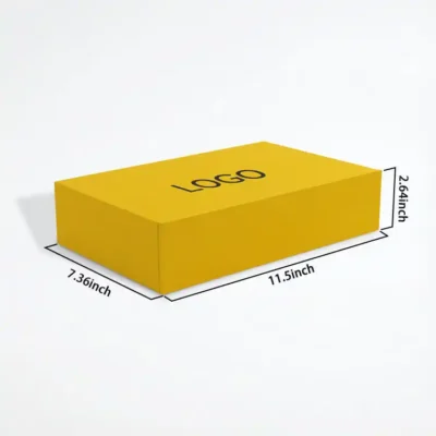 Personalized Luxury Bright Yellow Drawer Boxes Wholesale