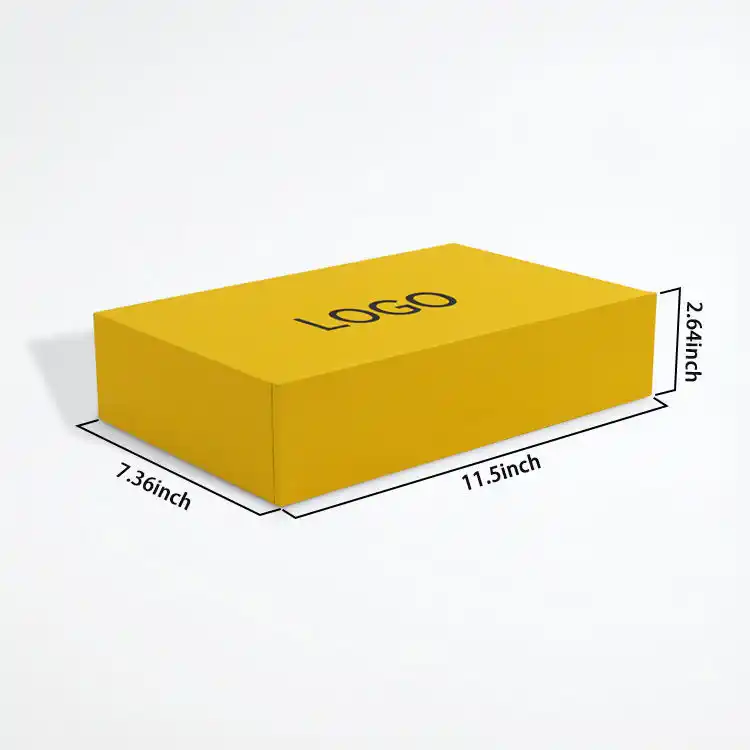 Personalized Luxury Bright Yellow Drawer Boxes Wholesale