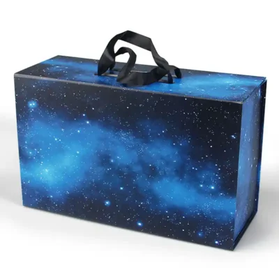 Premium Apparel Garment Foldable Ribbon Magnetic Gift Boxes