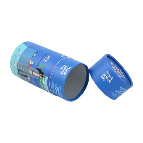 Premium Food-Grade Tea Nuts Paper Tube Packaging Wholesale