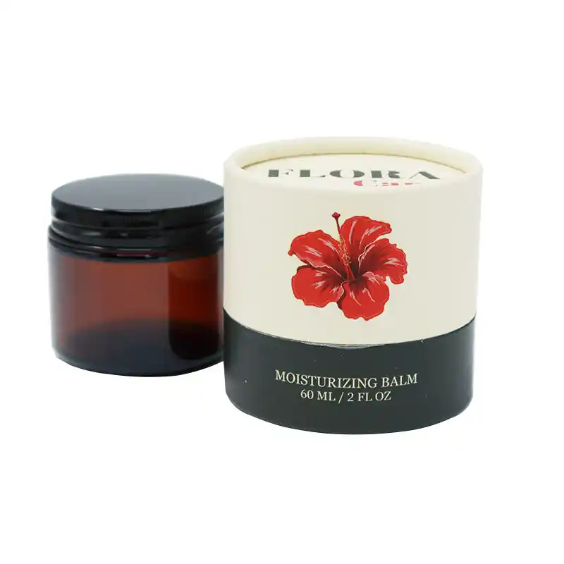 Recyclable Custom Candle Essential Oil Paper Tube Packaging