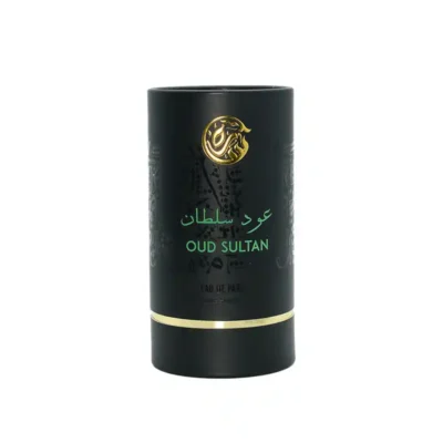 Recyclable Gold Foil Cosmetic Black Paper Tubes Packaging