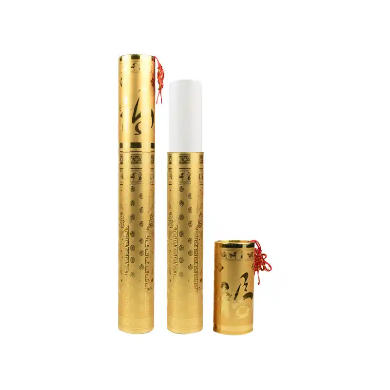 Trade Gold Card Printing Wall Paper Tube Packaging Packaging