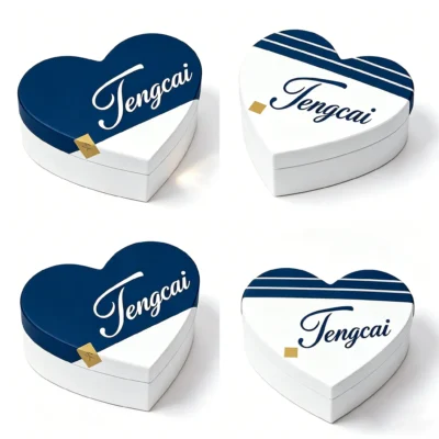 Valentine's Day Heart Shape High-End Rigid Gift Boxes