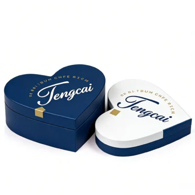 Valentine's Day Heart Shape High-End Rigid Gift Boxes