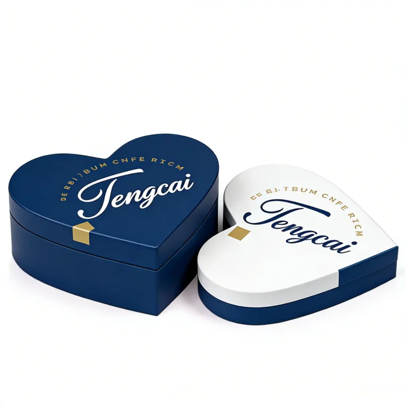 Valentine's Day Heart Shape High-End Rigid Gift Boxes