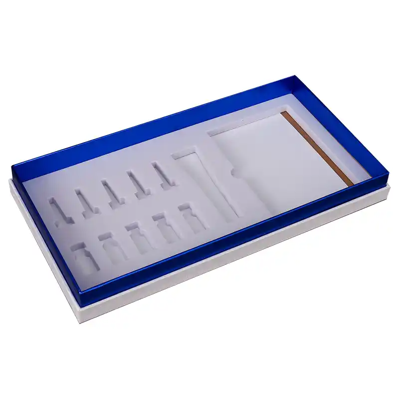 Vendor Vial Pharma Cosmetic Paper Packaging Boxes With Eva