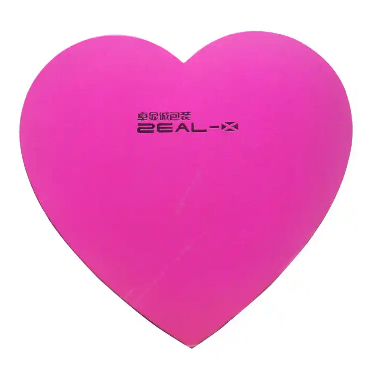 Vintage Red Heart Shape Gift Cosmetic Packaging Boxes OEM