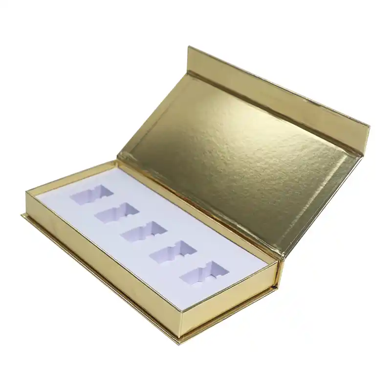 Wholesale Cardboard Gold Magnetic Lid Paper Packaging Boxes