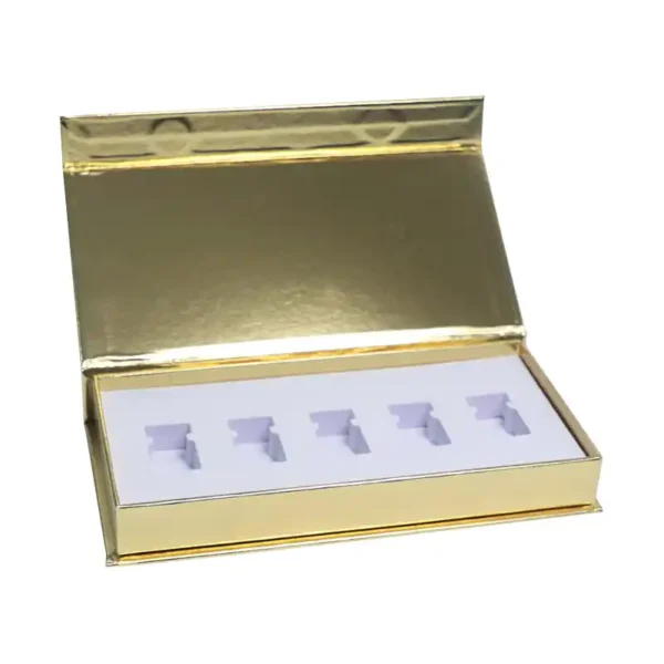 Wholesale Cardboard Gold Magnetic Lid Paper Packaging Boxes