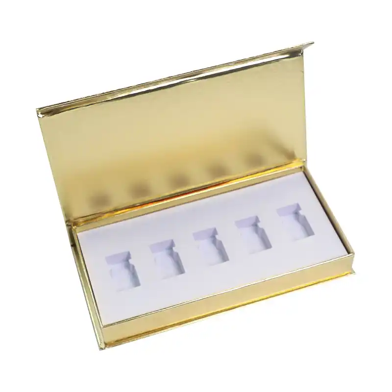 Wholesale Cardboard Gold Magnetic Lid Paper Packaging Boxes